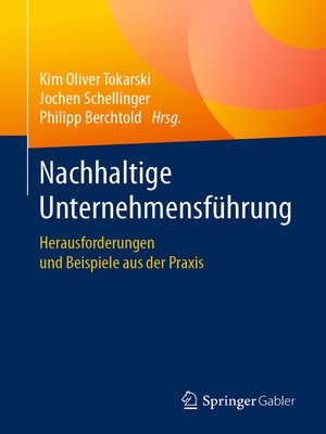 cover image of Nachhaltige Unternehmensführung